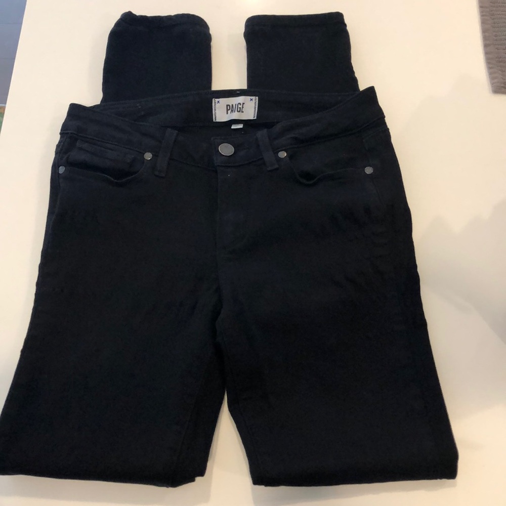 Paige Verdugo ultra Skinny black jeans
